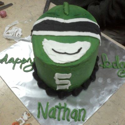 Green Power Ranger Cake