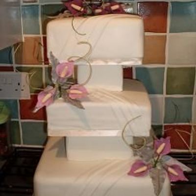 Three Tier Wedding Cake