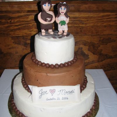 Cave Couple Cake