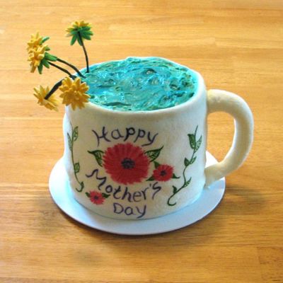 Dandelions In A Coffee Cup