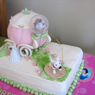 Cinderella/bolt Cake