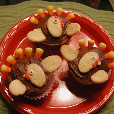 Turkey Cupcake