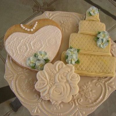 Fondant Covered Cookies