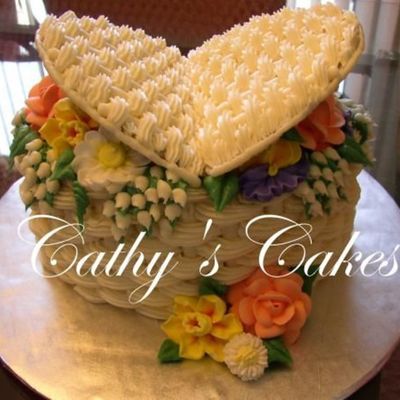 Floral Easter Basket