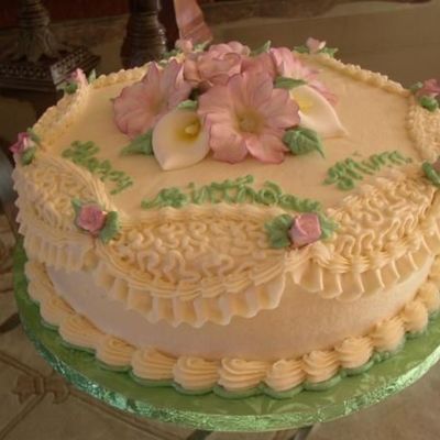 "old Fashioned"birthday Cake