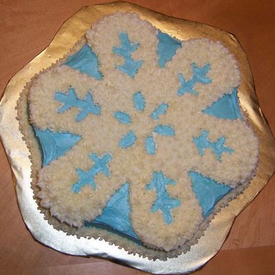 Snowflake Cake 12/05