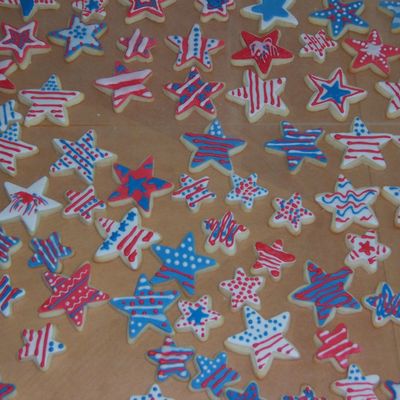 Star Cookies - July 4, 2006