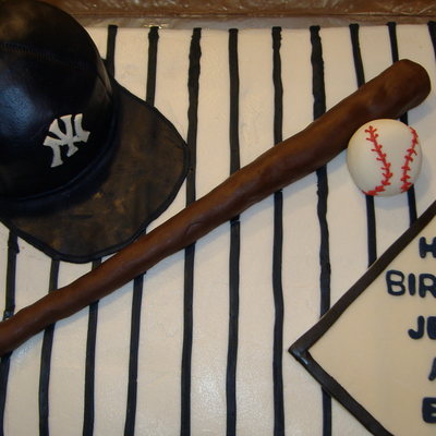 Yankee's Baseball Cake