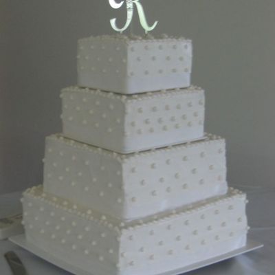 Swiss Dots W/ Ribbon Border
