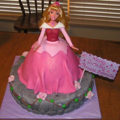 Barbie Doll In A Pink Gown