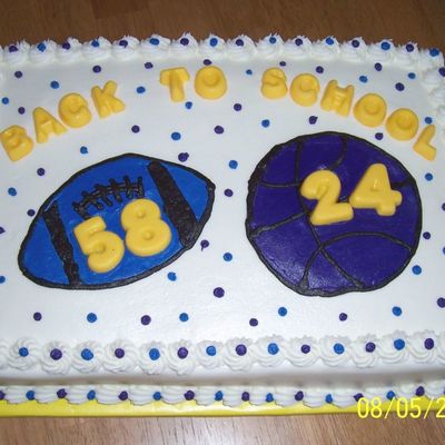 Back To School Cake