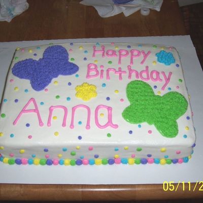 Butterflies Cake
