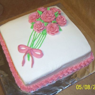 Wilton Course 1 Final Cake