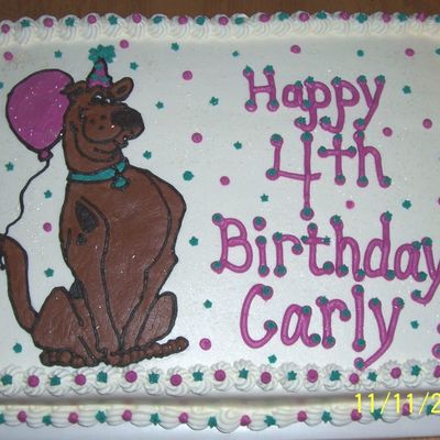 Scooby Doo Cake