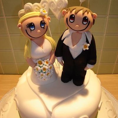 Valentines Day Wedding Cake