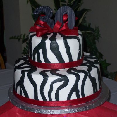 Zebra In Buttercreme