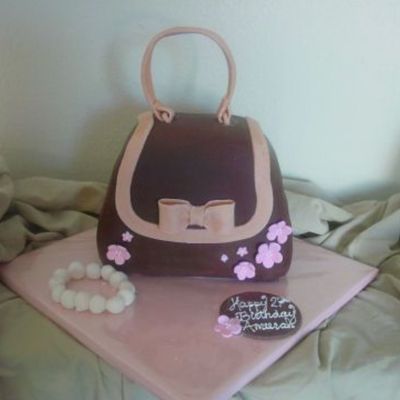 Confetti Cakes Purse Cake