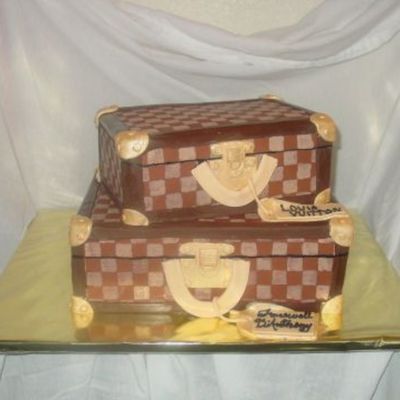 Louis Vuitton Damier Print Suitcases