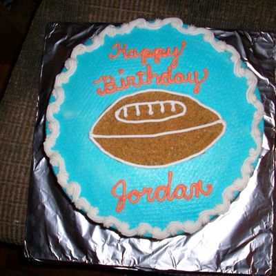 Football Birthday Cake