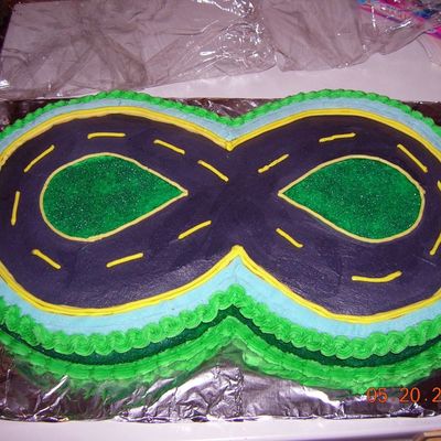 Jordan And Matthew's Racetrack Cake