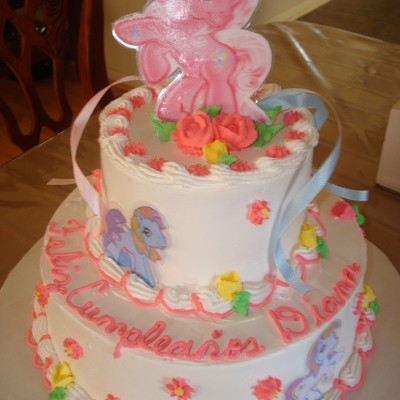 Pony Birthday Cake