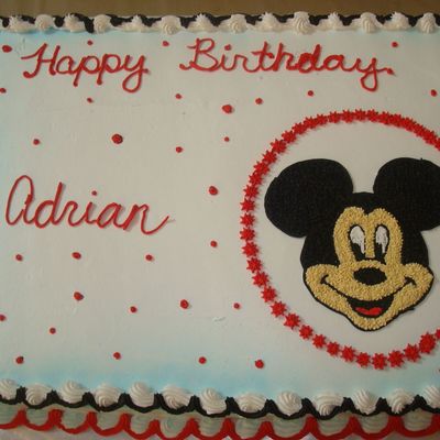 Mickey Mouse Cake