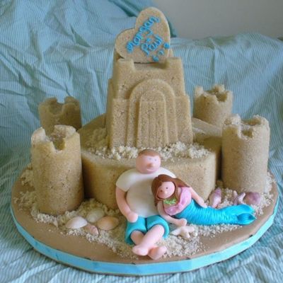 Sandcastle Cake