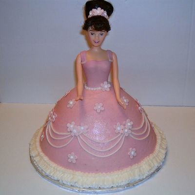 Pink Doll Cake