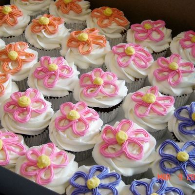 Flower Cupcakes