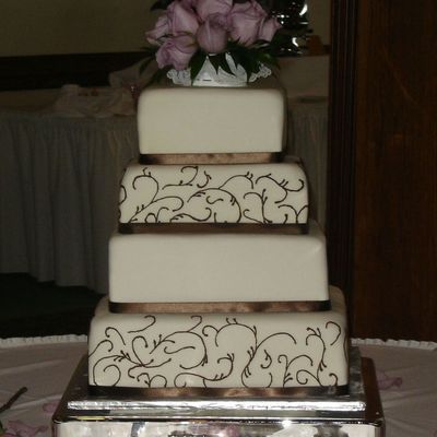 Scroll Square Wedding