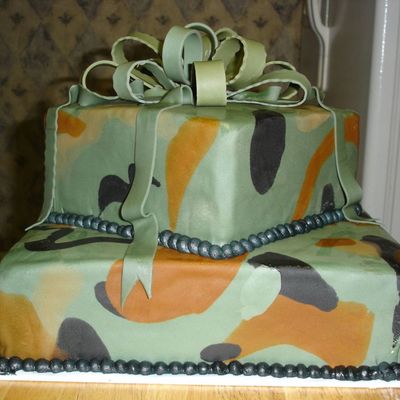 Camo Cake