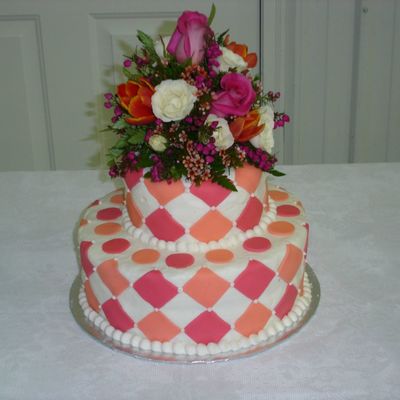 Pink And Fuschia Diamonds