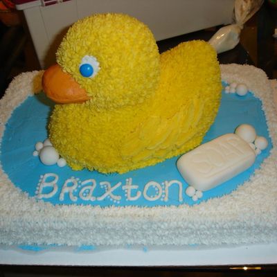 Rubber Ducky Cake
