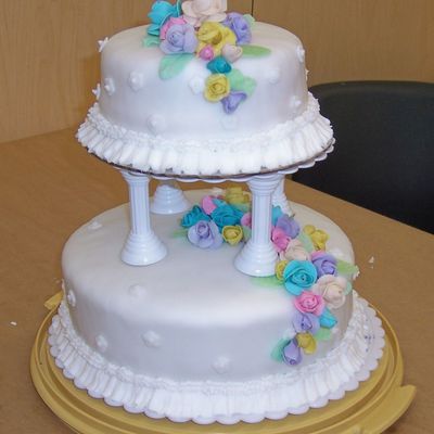 My First Wedding Cake.