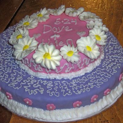 My First Anniversary Cake