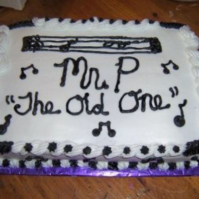 Cake For Music Teacher