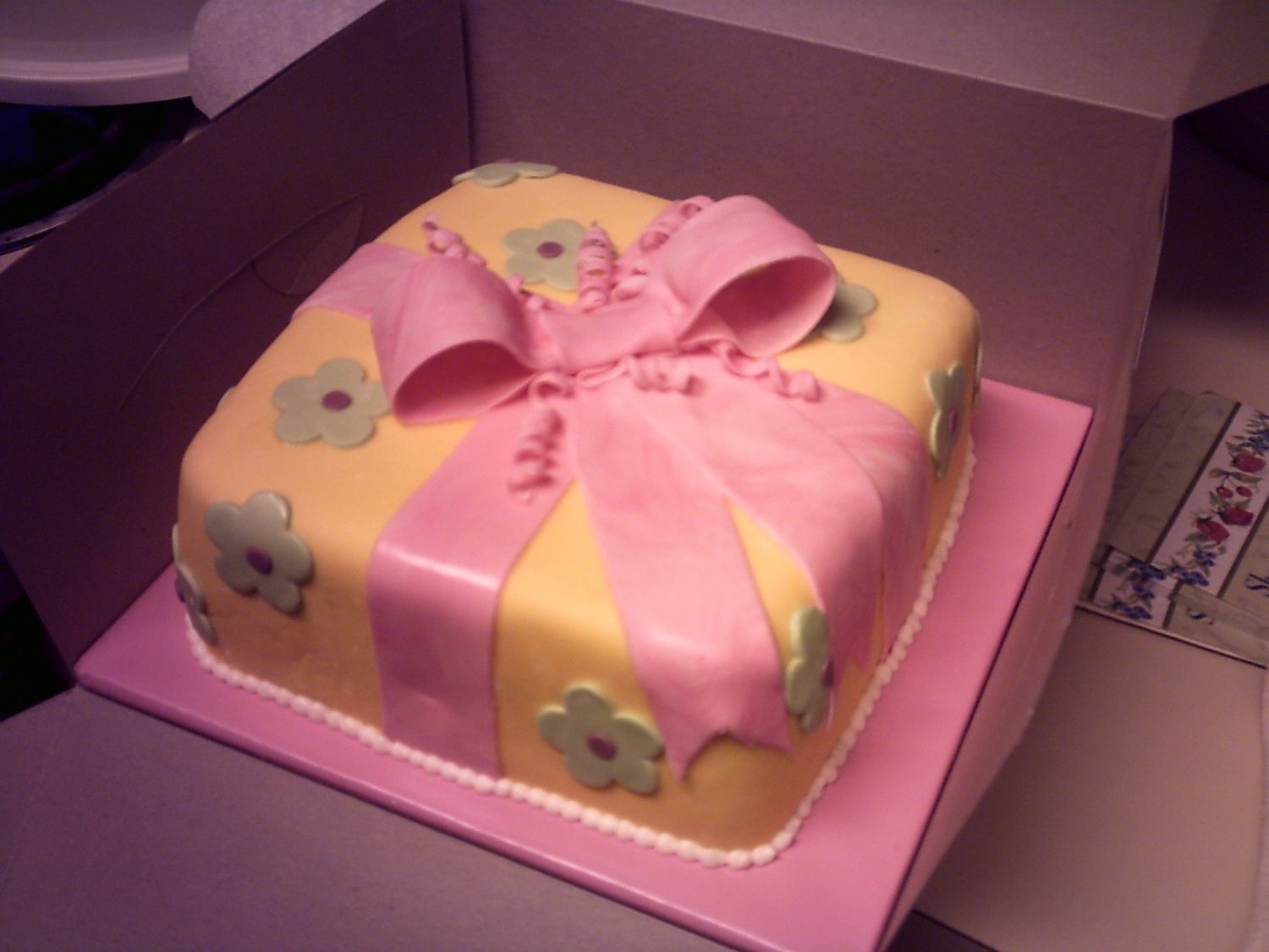 Course Iii Fondant Cake