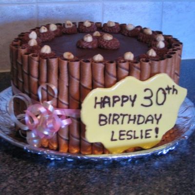 Leslie's 30Th Birthday Cake