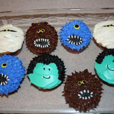 Monster Cupcakes