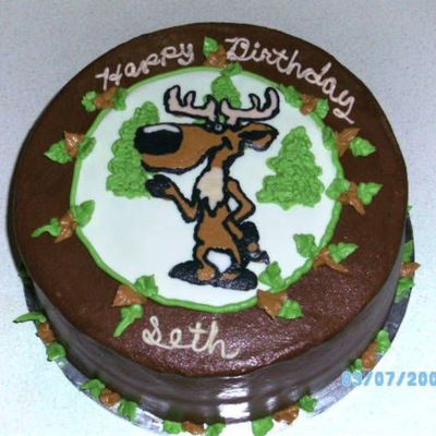 Funny Deer Birthday
