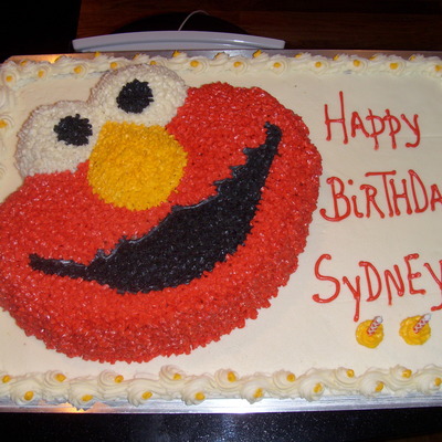 Elmo Cake