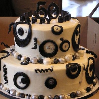 50Th Birthday Cake For A Friends Surprise Party