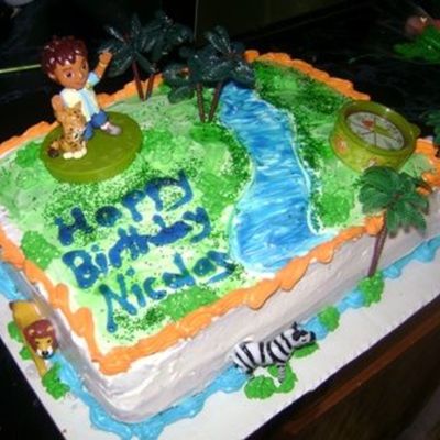 Diego Birthday Cake