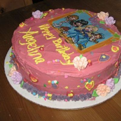 Lil Bratz Bday Cake 2Nd View