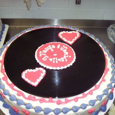 Rocka And Roll Wedding Cake