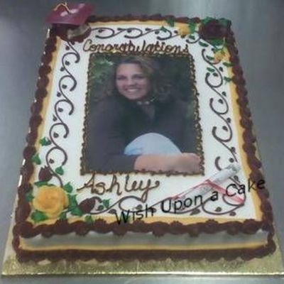 Graduate Photo Cake