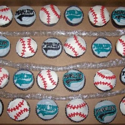 Marlins Cupcakes
