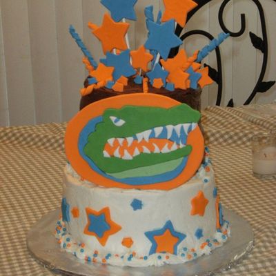 Gators B-Day Cake