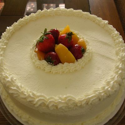 Fresh Fruit Cake
