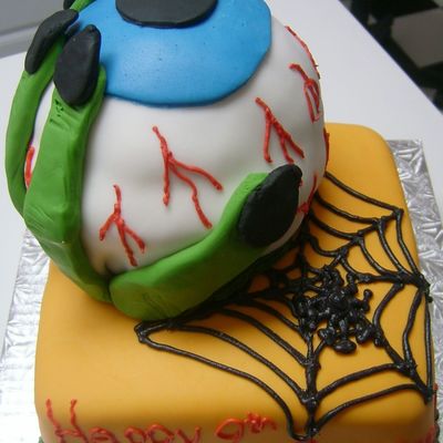 Eyeball Cake